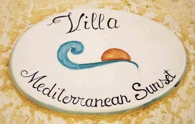 Mediterranean Sunset Villa Punta Braccetto Luaran gambar